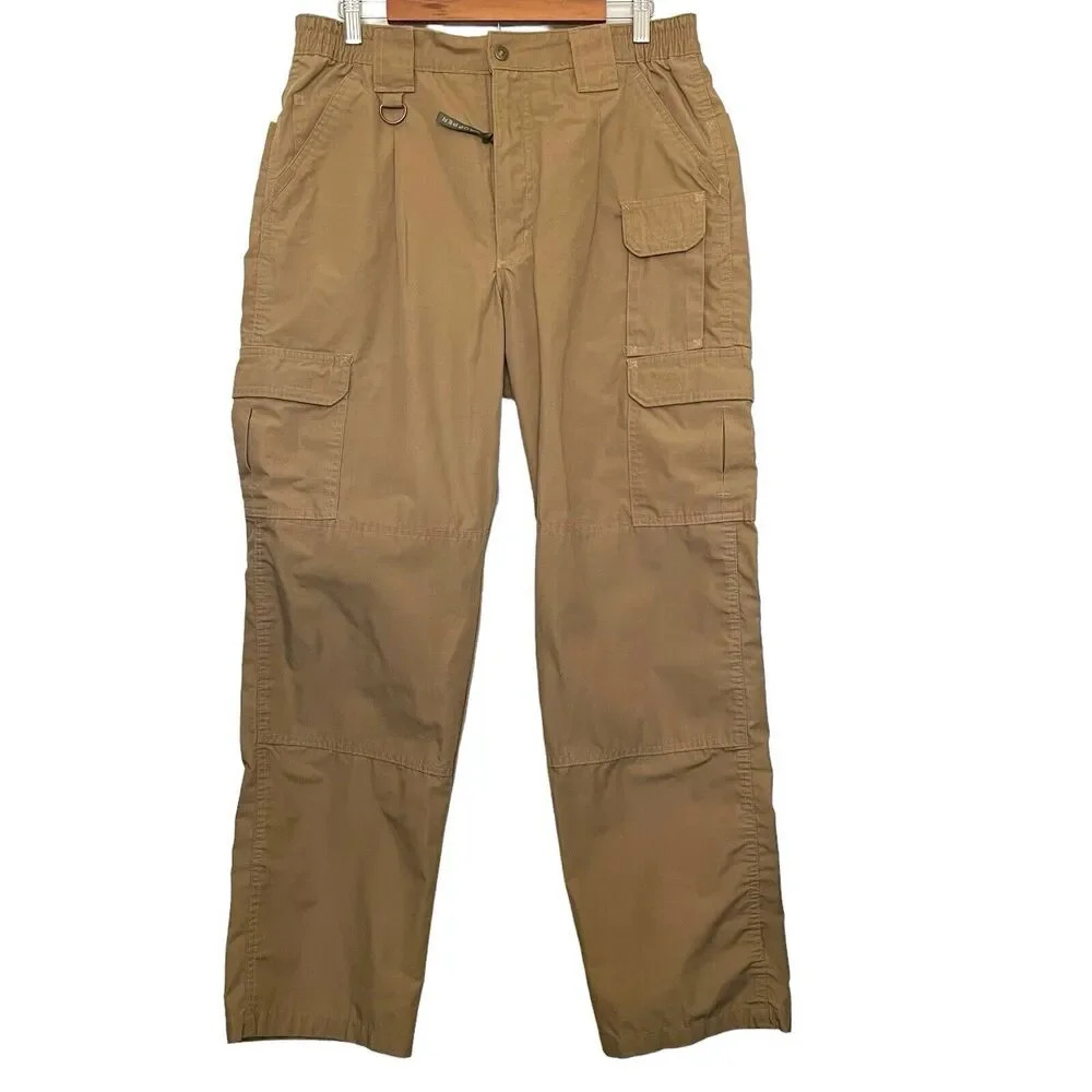 Propper Mens Cargo Pants 36/32 Khaki Tactical Ripstop Utility Rugged Workwear